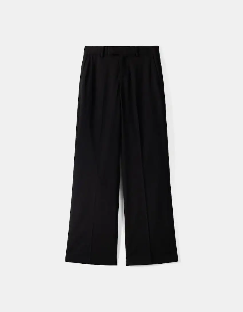 Pantalón de traje negro