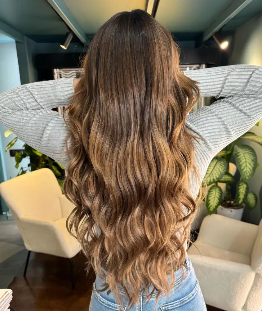 Deep brown blonde